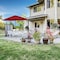 Pure Garden 9-Foot Outdoor Patio Umbrella, Red 50-101-R - alternate 5